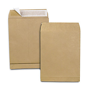 Enveloppe Kraft à soufflet 120g format 24 - 260 x 330 mm 120g sans fenêtre - Bande autoadhésive (lot de 250) Enveloppe Kraft à soufflet 120g format 24 - 260 x 330 mm 120g sans fenêtre - Bande autoadhésive (lot de 250)