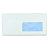 Enveloppes blanches Raja, bande autocollante, 110 x 220 mm, lot de 500 - 1