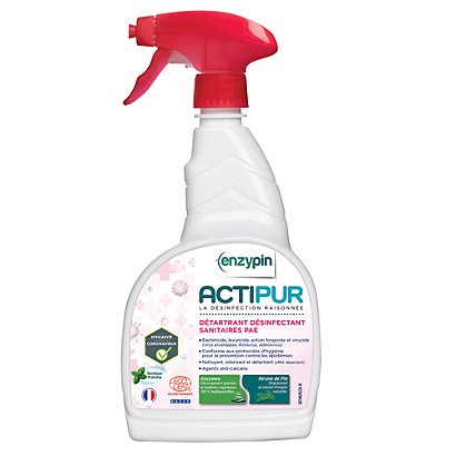 ENZYPIN Nettoyant désinfectant sanitaires PAE Enzypin Actipur 750 ml