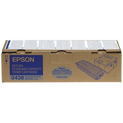 Epson 0438, C13S050438, Tóner Original, Negro