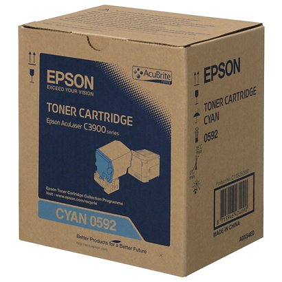 Epson 0592, C13S050592, Tóner Original, Cian - 1