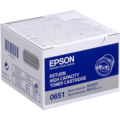 Epson 0651, C13S050651, Tóner Original, Negro, Alta capacidad - 1