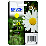 Epson 18XL, C13T18144012, Cartucho de Tinta, Claria Home, Margarita, Amarillo, Alta capacidad Epson 18XL, C13T18144012, Cartucho de Tinta, Claria Home, Margarita, Amarillo, Alta capacidad