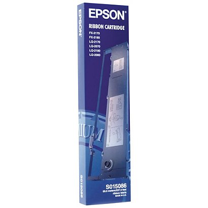 EPSON 3 Cassettes Matricielle EPSON - N° S015086  - Noir - 1