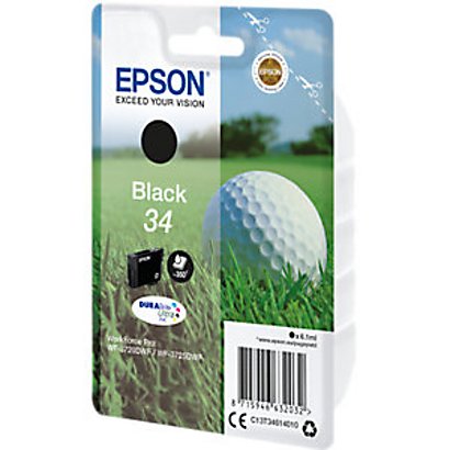 Epson 34 'Golf ball' Cartouche d'encre originale (C13T34614010) - Noir