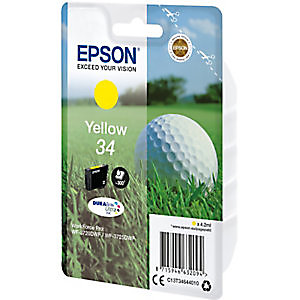 Epson 34 'Golf ball' Cartouche d'encre originale (C13T34644010) - Jaune