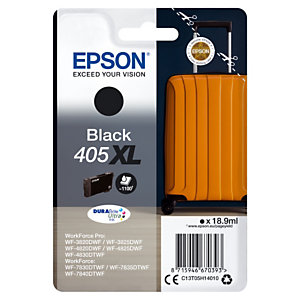 Epson 405 XL Valise Cartouche d'encre originale grande capacité C13T05H14010 - Noir