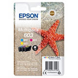 Epson 603, C13T03U54010, Cartucho de Tinta, Estrella de mar, Cian, Magenta, Amarillo, Multipack Epson 603, C13T03U54010, Cartucho de Tinta, Estrella de mar, Cian, Magenta, Amarillo, Multipack