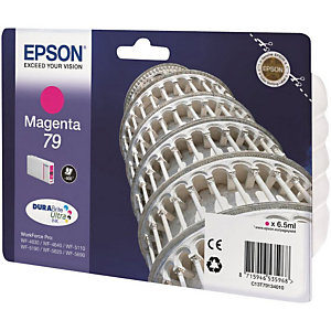 Epson 79 'Tour de Pise' Cartouche d'encre originale (C13T79134010) - Magenta