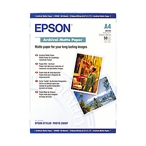 Epson - Archival Matte Paper - A4 - 50 Fogli