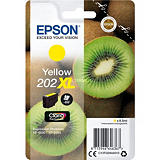 Epson Cartuccia inkjet Serie Kiwi 202XL, C13T02H34010, Inchiostro Epson Claria Premium Giallo, Pacco singolo Alta capacità Epson Cartuccia inkjet Serie Kiwi 202XL, C13T02H34010, Inchiostro Epson Claria Premium Giallo, Pacco singolo Alta capacità