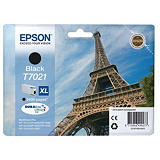 Epson Cartuccia inkjet Serie Torre Eiffel T7021 XL, C13T70214010, Inchiostro DURABrite Ultra, Nero, Pacco singolo Alta Capacità Epson Cartuccia inkjet Serie Torre Eiffel T7021 XL, C13T70214010, Inchiostro DURABrite Ultra, Nero, Pacco singolo Alta Capacità