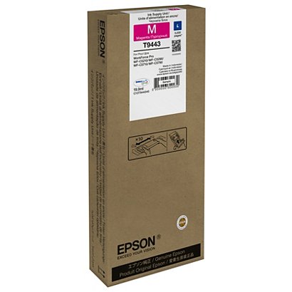 EPSON Cartuccia inkjet T9443 L, C13T944340, Magenta, Pacco singolo - 1