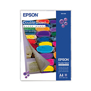Epson - Double-Sided Matte Paper - A4 - 50 Fogli