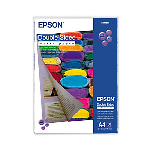 Epson - Double-Sided Matte Paper - A4 - 50 Fogli Epson - Double-Sided Matte Paper - A4 - 50 Fogli
