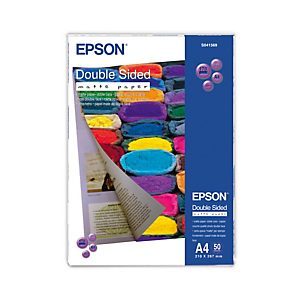 Epson - Double-Sided Matte Paper - A4 - 50 Fogli