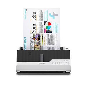 Epson DS-C330, 215,9 x 3048 mm, 600 x 600 DPI, 30 bit, 24 bit, 8 bit, Chargeur automatique de documents + Scanner à feuille B11B272401 Epson DS-C330, 215,9 x 3048 mm, 600 x 600 DPI, 30 bit, 24 bit, 8 bit, Chargeur automatique de documents + Scanner à feuille B11B272401