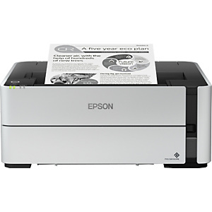 Epson EcoTank ET-M1180, Color, 1200 x 2400 DPI, 1, A4, 5000 páginas por mes, 39 ppm C11CG94402 Epson EcoTank ET-M1180, Color, 1200 x 2400 DPI, 1, A4, 5000 páginas por mes, 39 ppm C11CG94402