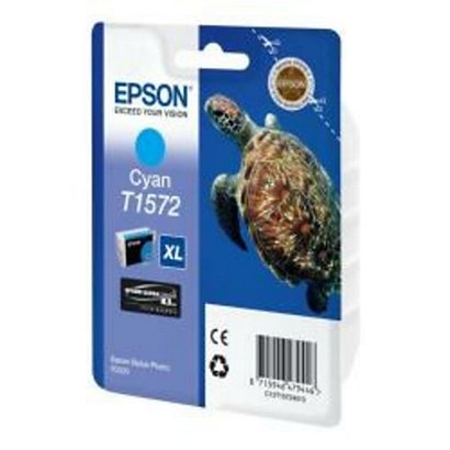 EPSON, Materiale di consumo, Cart.inch ciano tartaruga t.xl, C13T15724010 - 1