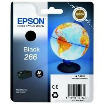 EPSON, Materiale di consumo, Cart.inch nero 266 singlepack, C13T26614010 - 1