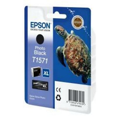 EPSON, Materiale di consumo, Cart.inch nero foto tartaruga t.xl, C13T15714010 - 1