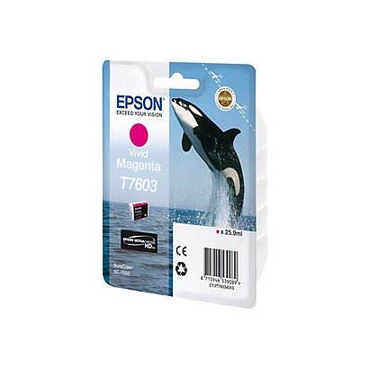 Epson, Materiale di consumo, Cart.inchiostro magenta orca hd d, C13T76034010