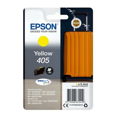 EPSON, Materiale di consumo, Cart.ink giallo 405 xl durabrite, C13T05H44020 - 1