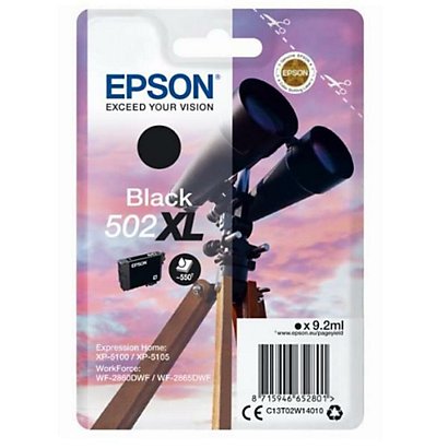 EPSON, Materiale di consumo, Cart. nero binocolo 502 xl serie, C13T02W14020 - 1