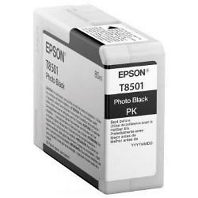 EPSON, Materiale di consumo, Cart. nero photo   80ml, C13T850100 - 1