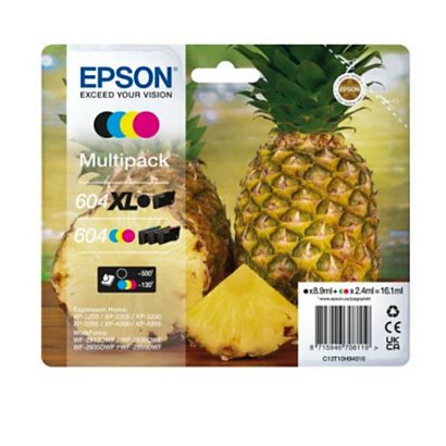 EPSON, Materiale di consumo, Cartucce ink ananas4-col 604 xl, C13T10H94020 - 1