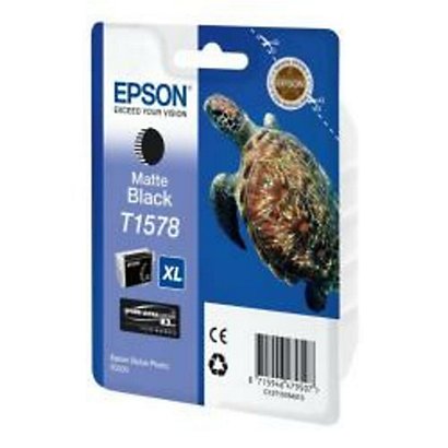 EPSON, Materiale di consumo, Cartuccia nero matte xl tartaruga, C13T15784010 - 1