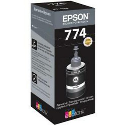 EPSON, Materiale di consumo, T7741 flacone inch.nero 140ml, C13T774140 - 1