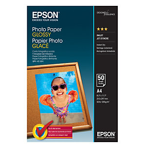 Epson - Photo Paper Glossy - A4 - 50 Fogli