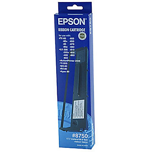 Epson Ruban encreur, C13S015637, noir Epson Ruban encreur, C13S015637, noir