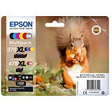 Epson Squirrel Multipack 6-colours 378XL / 478XL Claria Photo HD Ink, Original, Encre à pigments, Noir, Cyan, Magenta, Rouge, Jaune, Epson, Expression Photo XP-8500, 1 pièce(s) C13T379D4010 Epson Squirrel Multipack 6-colours 378XL / 478XL Claria Photo HD Ink, Original, Encre à pigments, Noir, Cyan, Magenta, Rouge, Jaune, Epson, Expression Photo XP-8500, 1 pièce(s) C13T379D4010