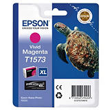 Epson T1573, C13T15734010, Cartucho de Tinta, Tortuga, Ultrachrome K3, Magenta Vivo, Alta Capacidad Epson T1573, C13T15734010, Cartucho de Tinta, Tortuga, Ultrachrome K3, Magenta Vivo, Alta Capacidad
