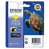 Epson T1574, C13T15744010, Cartucho de Tinta, Tortuga, Ultrachrome K3, Amarillo, Alta Capacidad, Paquete Unitario Epson T1574, C13T15744010, Cartucho de Tinta, Tortuga, Ultrachrome K3, Amarillo, Alta Capacidad, Paquete Unitario