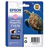 Epson T1576, C13T15764010, Cartucho de Tinta, Tortuga, Ultrachrome K3, Magenta Claro, Alta Capacidad, Paquete Unitario Epson T1576, C13T15764010, Cartucho de Tinta, Tortuga, Ultrachrome K3, Magenta Claro, Alta Capacidad, Paquete Unitario