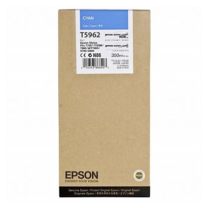 Epson T5962, C13T596200, Cartucho de Tinta, Ultrachrome HDR, Cian - 1