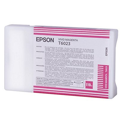 Epson T6033, C13T603300, Cartucho de Tinta, UltraChrome K3, Magenta Vivo, Alta Capacidad - 1