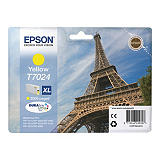 Epson T7024 XL, C13T70244010, Cartucho de Tinta, DURABrite Ultra, Torre Eiffel, Amarillo Epson T7024 XL, C13T70244010, Cartucho de Tinta, DURABrite Ultra, Torre Eiffel, Amarillo