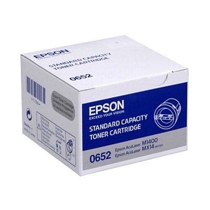 Epson Toner originale 0652, C13S050652, Nero, Pacco singolo - 1