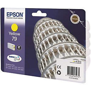 EPSON Toren van Pisa 79 Inktcartridge Single Pack, C13T79144010, geel, DURABrite™ Ultra Inkt