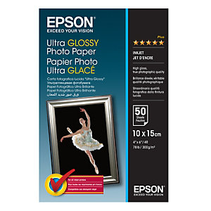 Epson - Ultra Glossy Photo Paper - 10 x 15 cm - 50 Fogli