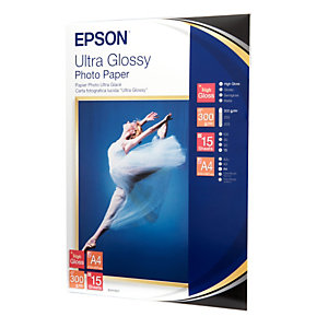 Epson - Ultra Glossy Photo Paper - A4 - 15 Fogli