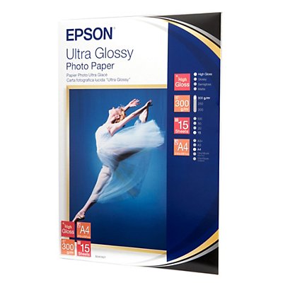 Epson - Ultra Glossy Photo Paper - A4 - 15 Fogli - 1