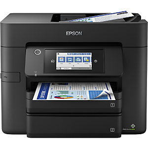 Epson WorkForce Pro WF-4830DTWF, Inyección de tinta, Impresión a color, 4800 x 2400 DPI, Copia a color, A4, Negro C11CJ05402