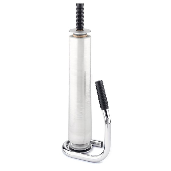 Ergonomische verchroomde afroller voor rekfolie - 2