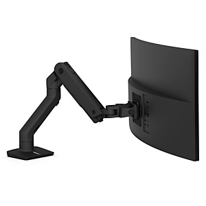 Ergotron HX Series 45-475-224, 19,1 kg, 124,5 cm (49''), 75 x 75 mm, 100 x 100 mm, Ajustes de altura, Negro Ergotron HX Series 45-475-224, 19,1 kg, 124,5 cm (49''), 75 x 75 mm, 100 x 100 mm, Ajustes de altura, Negro