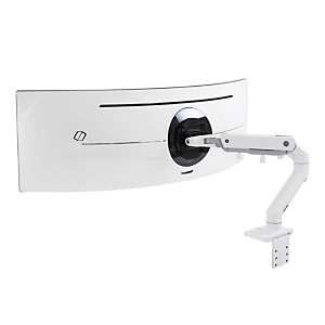 Ergotron HX Series 45-647-216, Abrazadera, 19,1 kg, 124,5 cm (49'), 100 x 100 mm, Ajustes de altura, Blanco Ergotron HX Series 45-647-216, Abrazadera, 19,1 kg, 124,5 cm (49'), 100 x 100 mm, Ajustes de altura, Blanco
